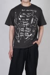 INNAT(インアット) RAKUGAKI SS TEE 落書き半袖Tシャツ INNAT09-C05