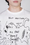 INNAT(インアット) RAKUGAKI SS TEE 落書き半袖Tシャツ INNAT09-C05
