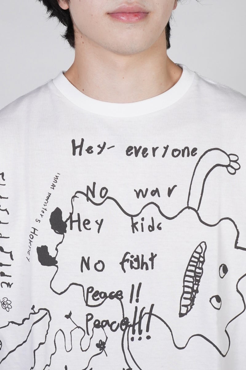 INNAT(インアット) RAKUGAKI SS TEE 落書き半袖Tシャツ INNAT09-C05