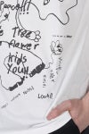 INNAT(インアット) RAKUGAKI SS TEE 落書き半袖Tシャツ INNAT09-C05