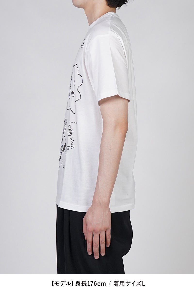 INNAT(インアット) RAKUGAKI SS TEE 落書き半袖Tシャツ INNAT09-C05