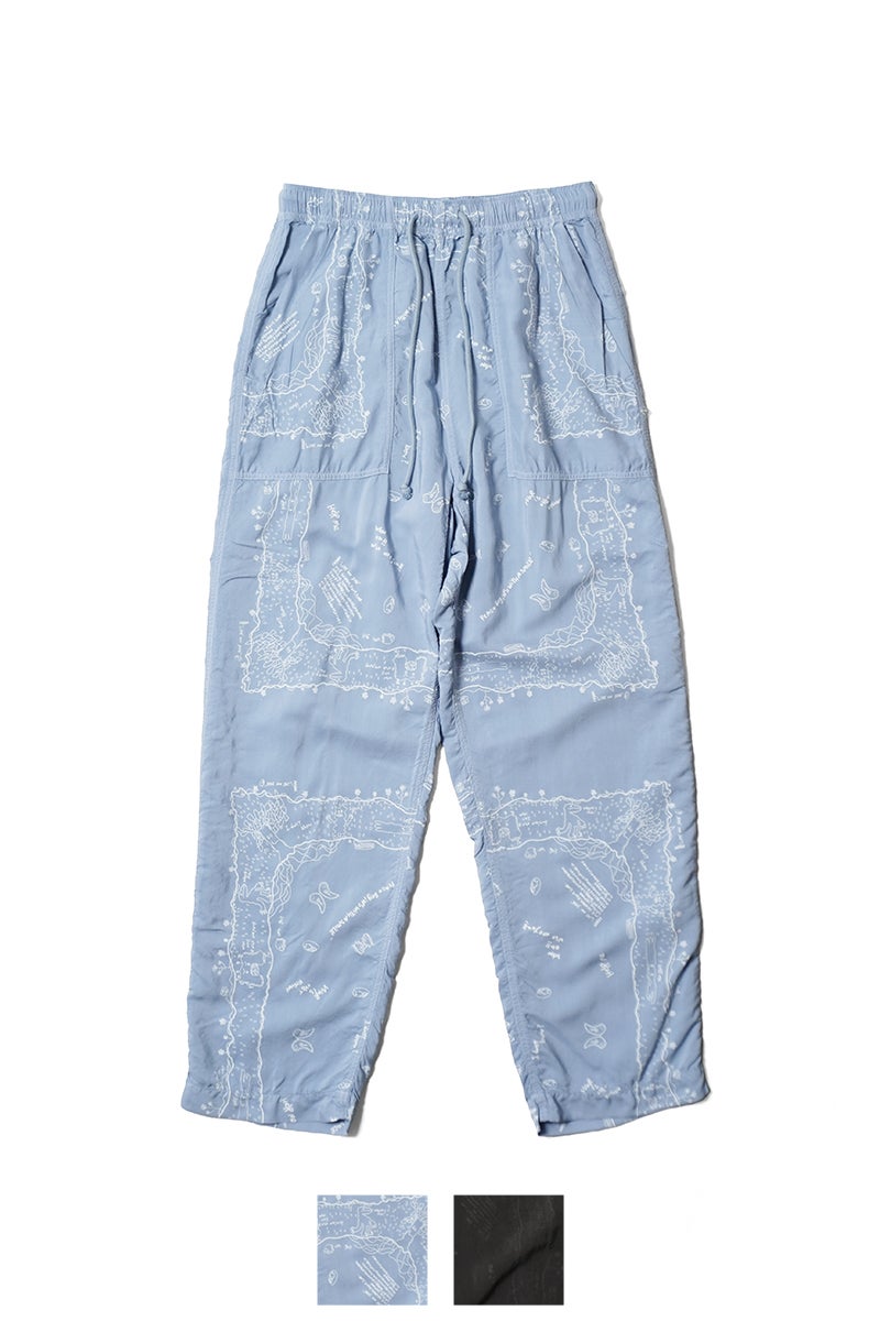 INNAT(インアット) RAKUGAKI BANDANA EASY PANTS 落書きバンダナイージーパンツ INNAT09-P07
