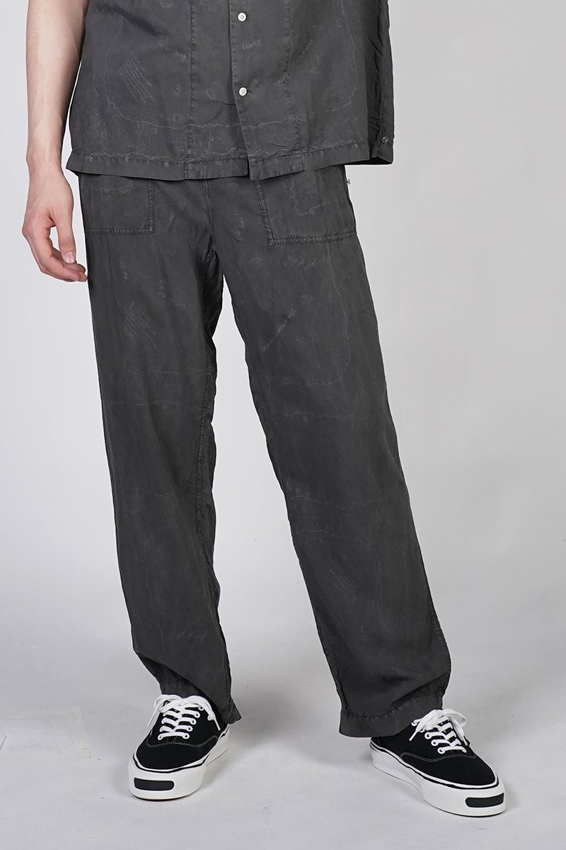 INNAT(インアット) RAKUGAKI BANDANA EASY PANTS 落書きバンダナイージーパンツ INNAT09-P07