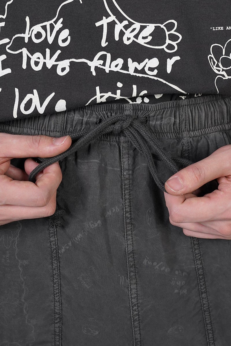 INNAT(インアット) RAKUGAKI BANDANA EASY PANTS 落書きバンダナイージーパンツ INNAT09-P07