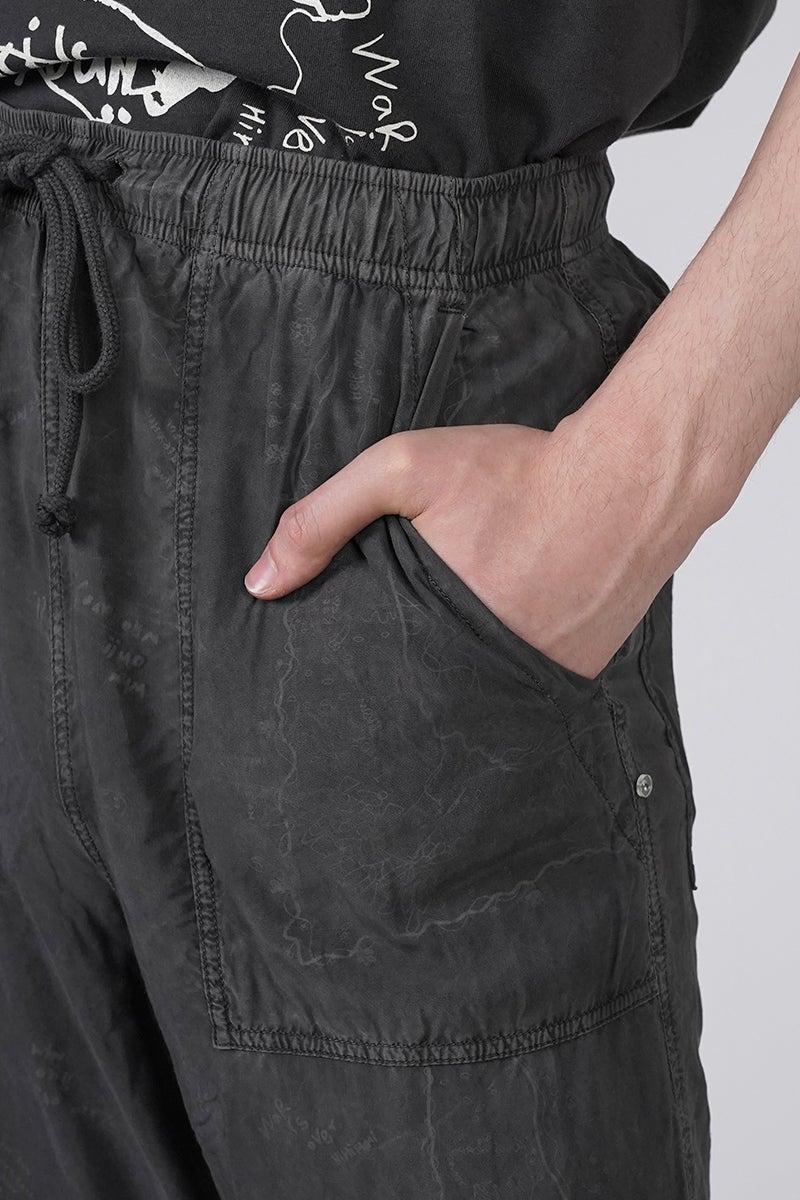 INNAT(インアット) RAKUGAKI BANDANA EASY PANTS 落書きバンダナイージーパンツ INNAT09-P07