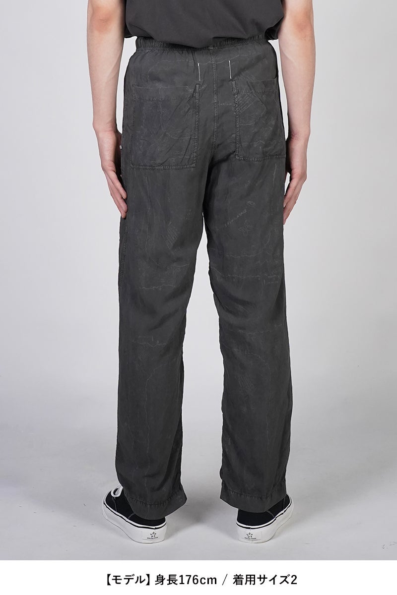 INNAT(インアット) RAKUGAKI BANDANA EASY PANTS 落書きバンダナイージーパンツ INNAT09-P07