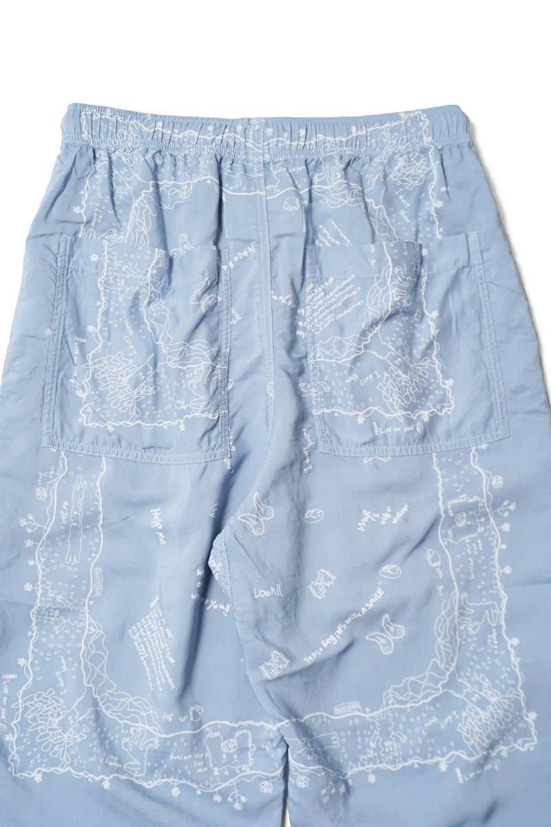 INNAT(インアット) RAKUGAKI BANDANA EASY PANTS 落書きバンダナイージーパンツ INNAT09-P07