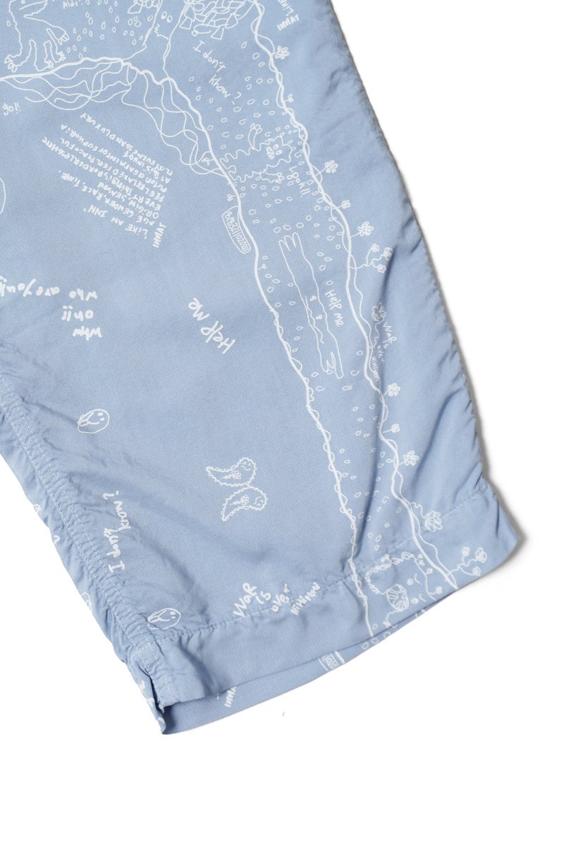 INNAT(インアット) RAKUGAKI BANDANA EASY PANTS 落書きバンダナイージーパンツ INNAT09-P07