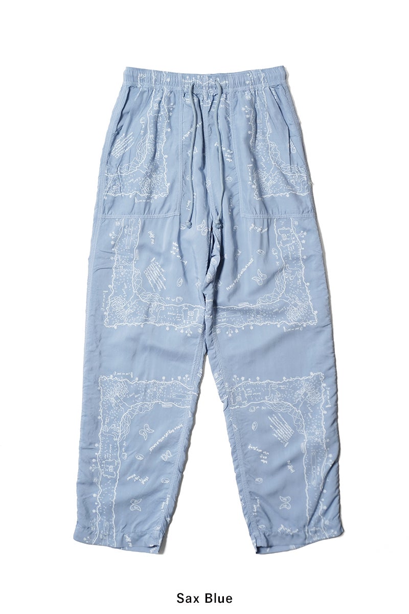 INNAT(インアット) RAKUGAKI BANDANA EASY PANTS 落書きバンダナイージーパンツ INNAT09-P07