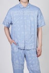 INNAT(インアット) RAKUGAKI BANDANA SHIRT 落書きバンダナシャツ INNAT09-S03