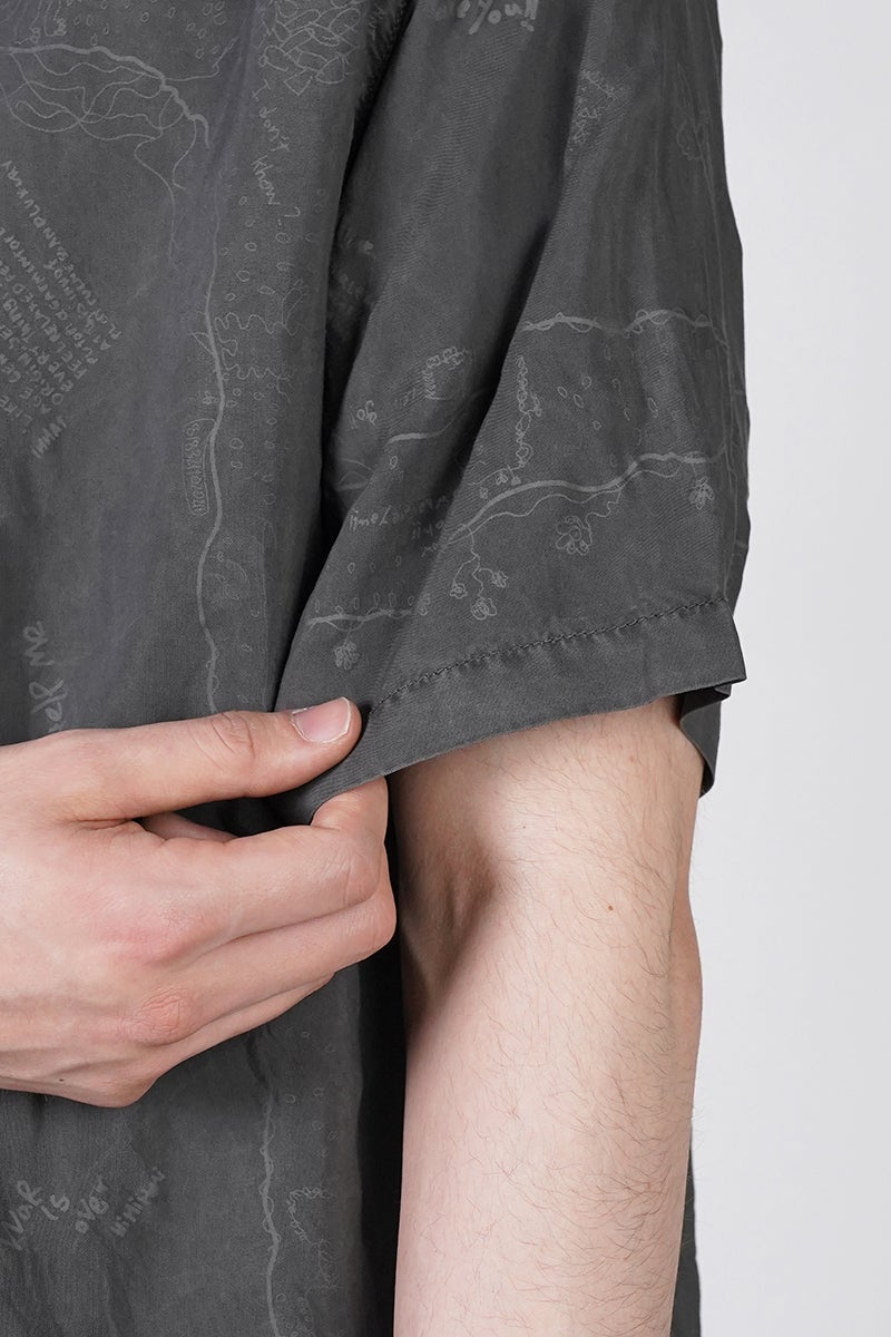 INNAT(インアット) RAKUGAKI BANDANA SHIRT 落書きバンダナシャツ INNAT09-S03