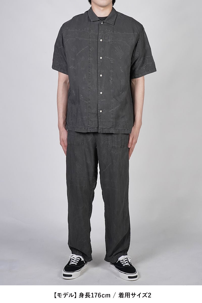 INNAT(インアット) RAKUGAKI BANDANA SHIRT 落書きバンダナシャツ INNAT09-S03