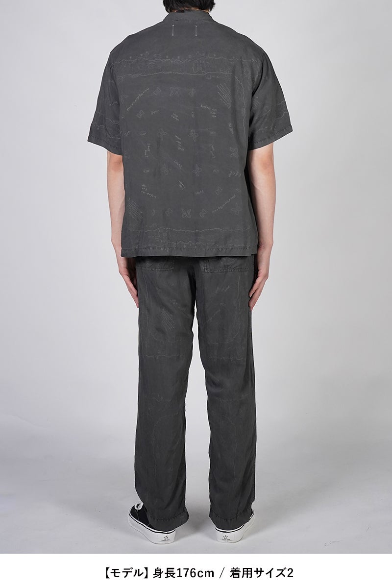 INNAT(インアット) RAKUGAKI BANDANA SHIRT 落書きバンダナシャツ INNAT09-S03