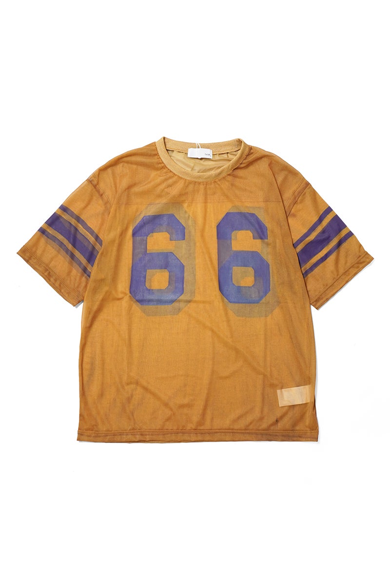 TOLQ(トルク) Skeleton Printed Football T-shirts スケルトンプリントフットボールTシャツ 26-1206