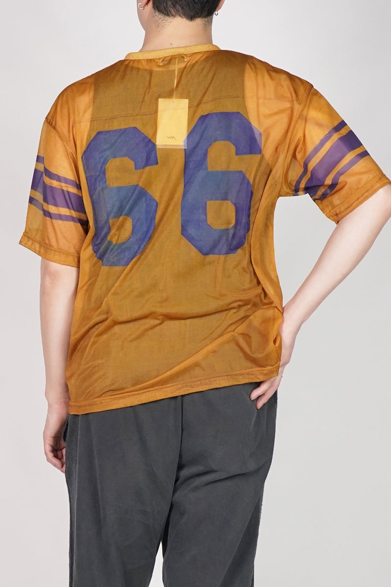 TOLQ(トルク) Skeleton Printed Football T-shirts スケルトンプリントフットボールTシャツ 26-1206