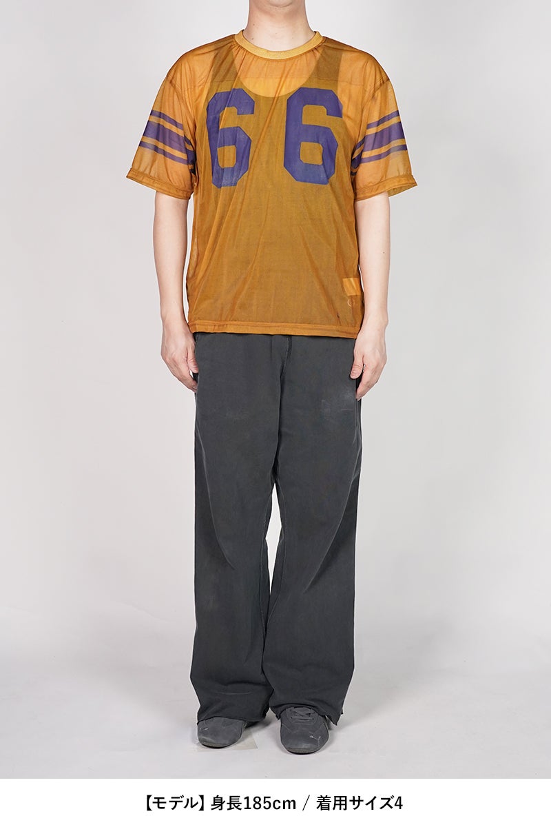 TOLQ(トルク) Skeleton Printed Football T-shirts スケルトンプリントフットボールTシャツ 26-1206