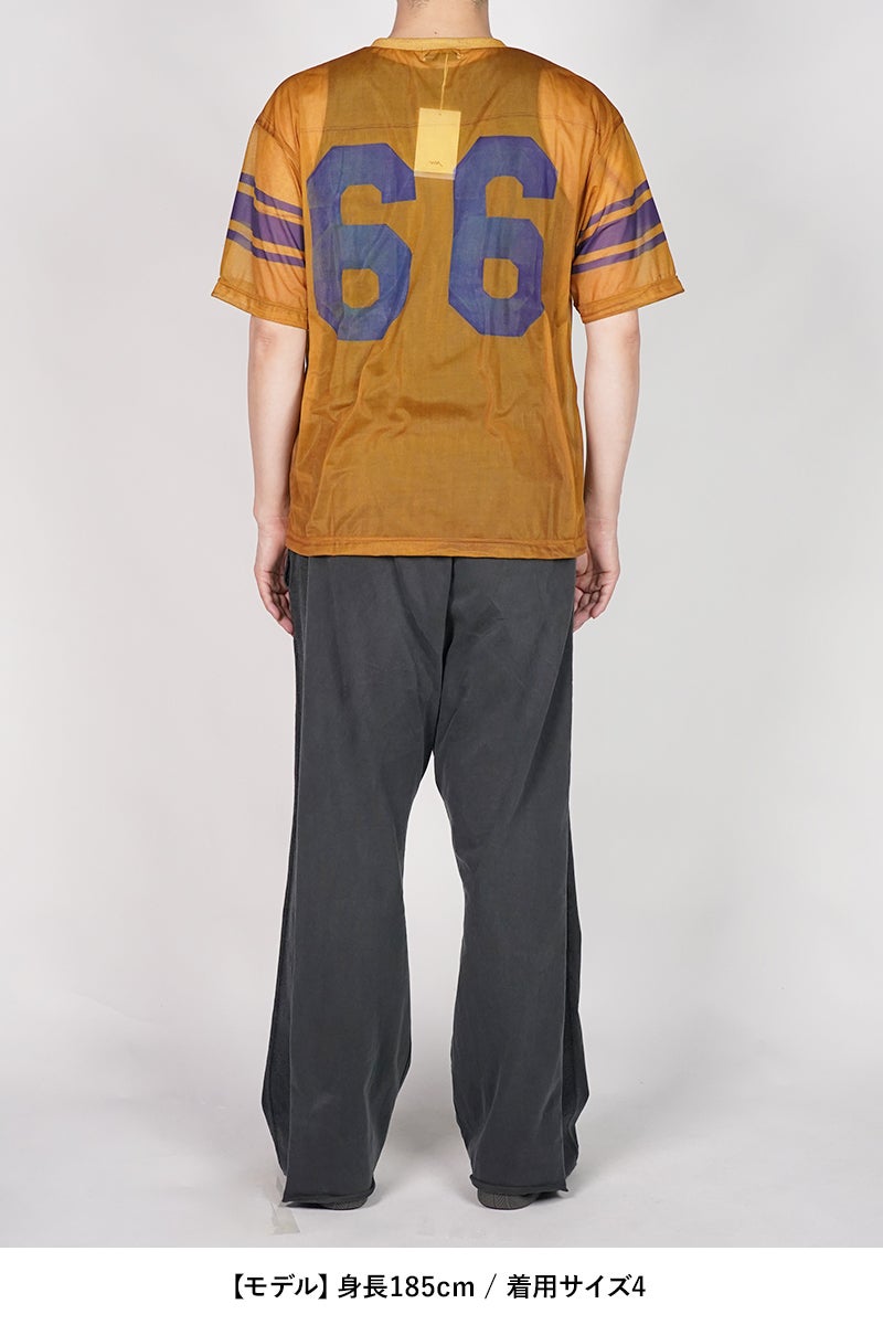 TOLQ(トルク) Skeleton Printed Football T-shirts スケルトンプリントフットボールTシャツ 26-1206
