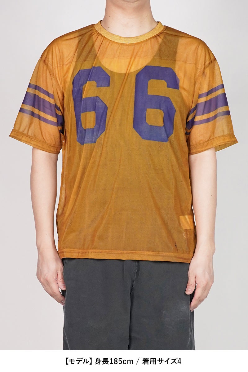 TOLQ(トルク) Skeleton Printed Football T-shirts スケルトンプリントフットボールTシャツ 26-1206