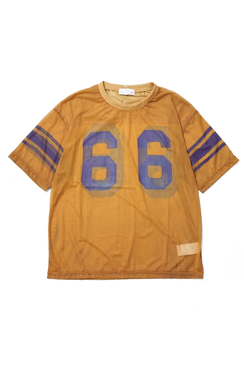 TOLQ(トルク) Skeleton Printed Football T-shirts スケルトンプリントフットボールTシャツ 26-1206