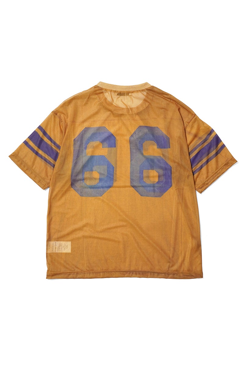 TOLQ(トルク) Skeleton Printed Football T-shirts スケルトンプリントフットボールTシャツ 26-1206