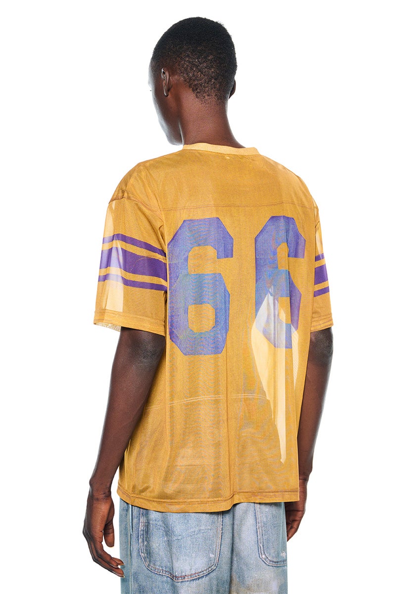 TOLQ(トルク) Skeleton Printed Football T-shirts スケルトンプリントフットボールTシャツ 26-1206