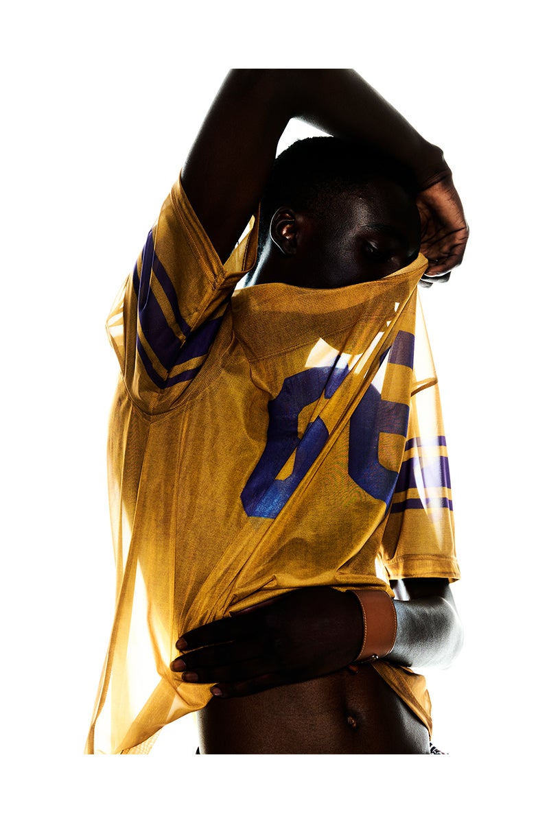 TOLQ(トルク) Skeleton Printed Football T-shirts スケルトンプリントフットボールTシャツ 26-1206