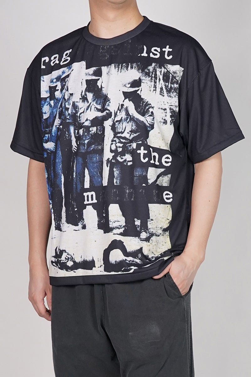 TOLQ(トルク) | TOLQ(トルク) Trompe l'oeil Scratch T-shirts(SS