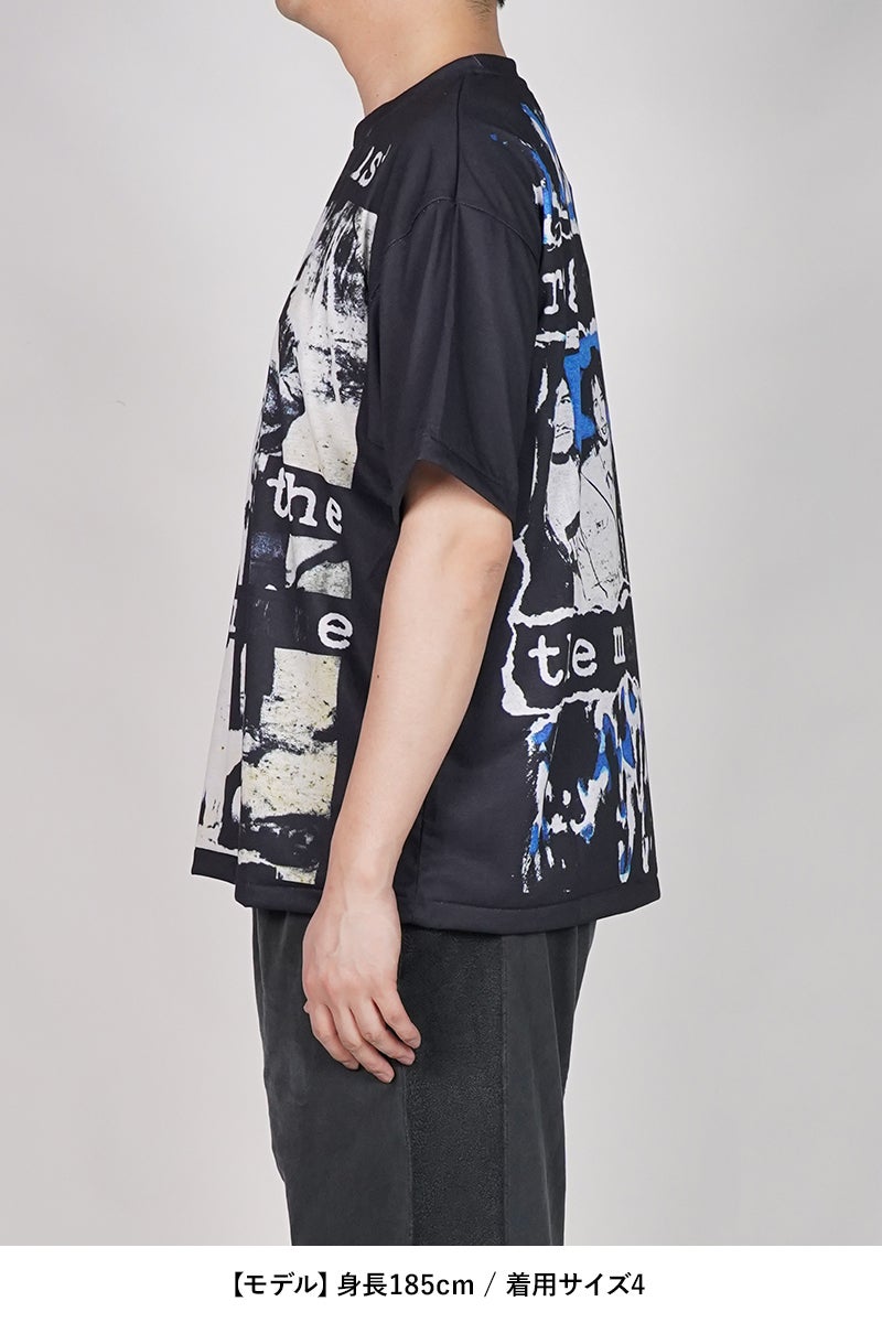 TOLQ(トルク) Trompe l'oeil Scratch T-shirts(SS) トロンプルイユスクラッチTシャツ 26-1209