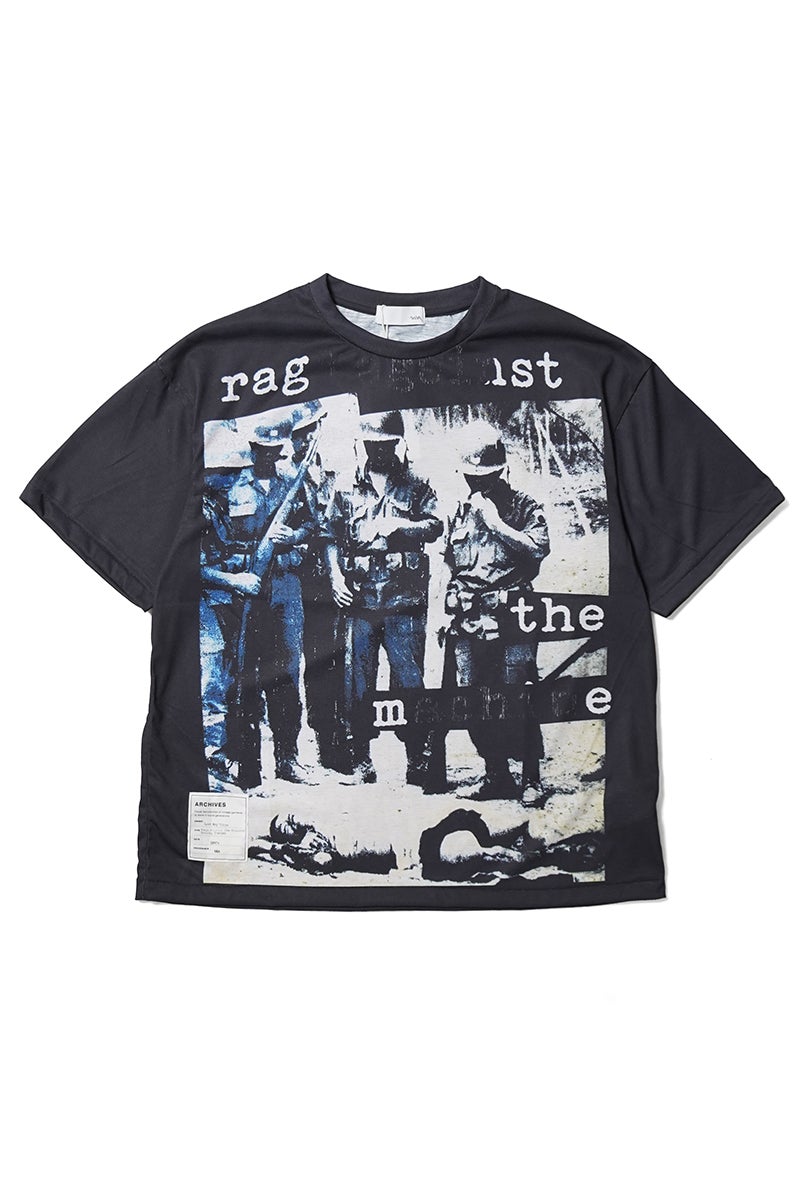 TOLQ(トルク) | TOLQ(トルク) Trompe l'oeil Scratch T-shirts(SS