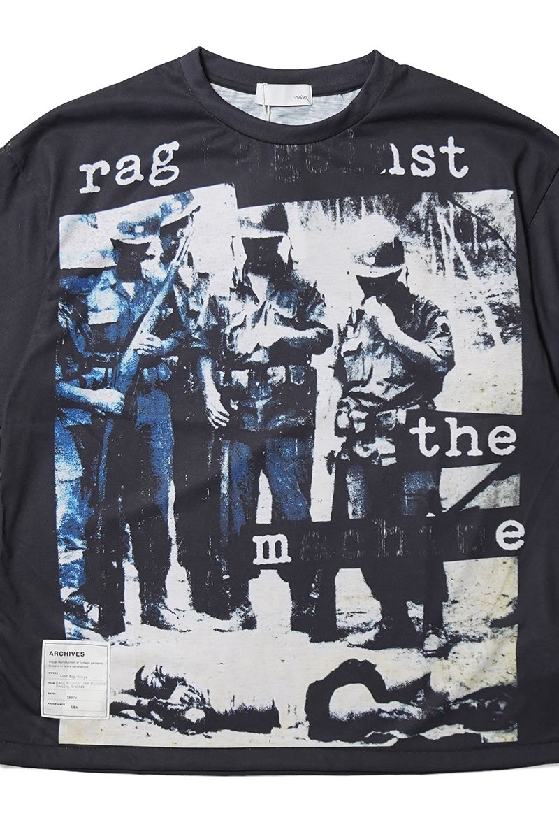 TOLQ(トルク) Trompe l'oeil Scratch T-shirts(SS) トロンプルイユスクラッチTシャツ 26-1209