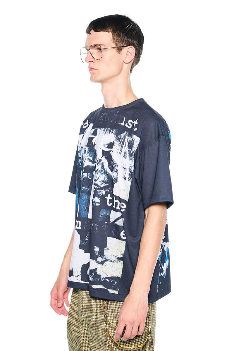 TOLQ(トルク) Trompe l'oeil Scratch T-shirts(SS) トロンプルイユスクラッチTシャツ 26-1209