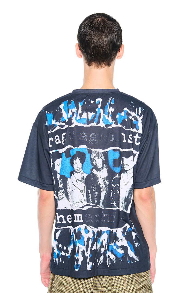 TOLQ(トルク) | TOLQ(トルク) Trompe l'oeil Scratch T-shirts(SS