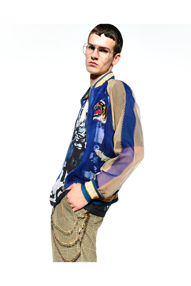 TOLQ(トルク) Trompe l'oeil Scratch T-shirts(SS) トロンプルイユスクラッチTシャツ 26-1209