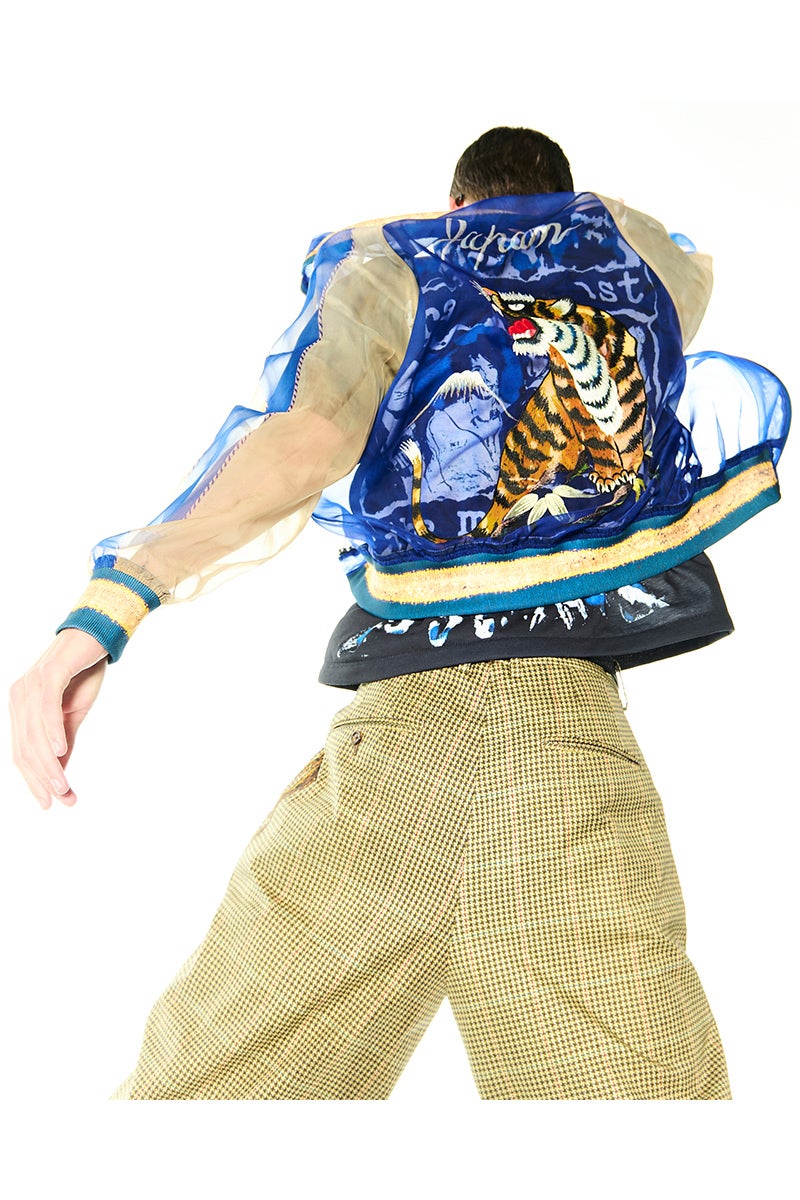 TOLQ(トルク) Trompe l'oeil Scratch T-shirts(SS) トロンプルイユスクラッチTシャツ 26-1209