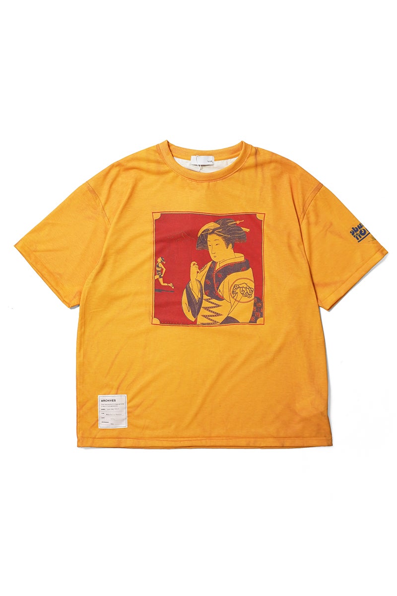 TOLQ(トルク) Trompe l'oeil Inversion T-shirts(S/S) トロンプルイユインベーションTシャツ 26-1211