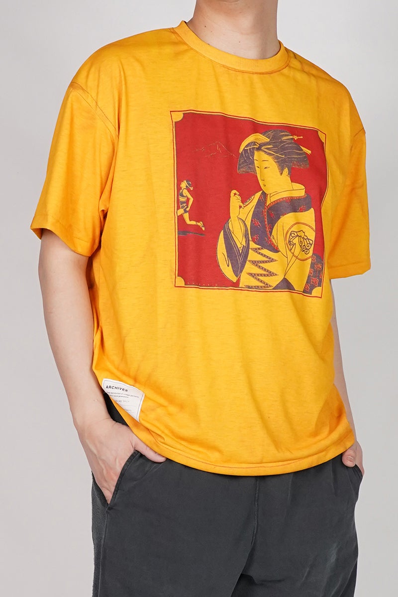 TOLQ(トルク) | TOLQ(トルク) Trompe l'oeil Inversion T-shirts(S/S