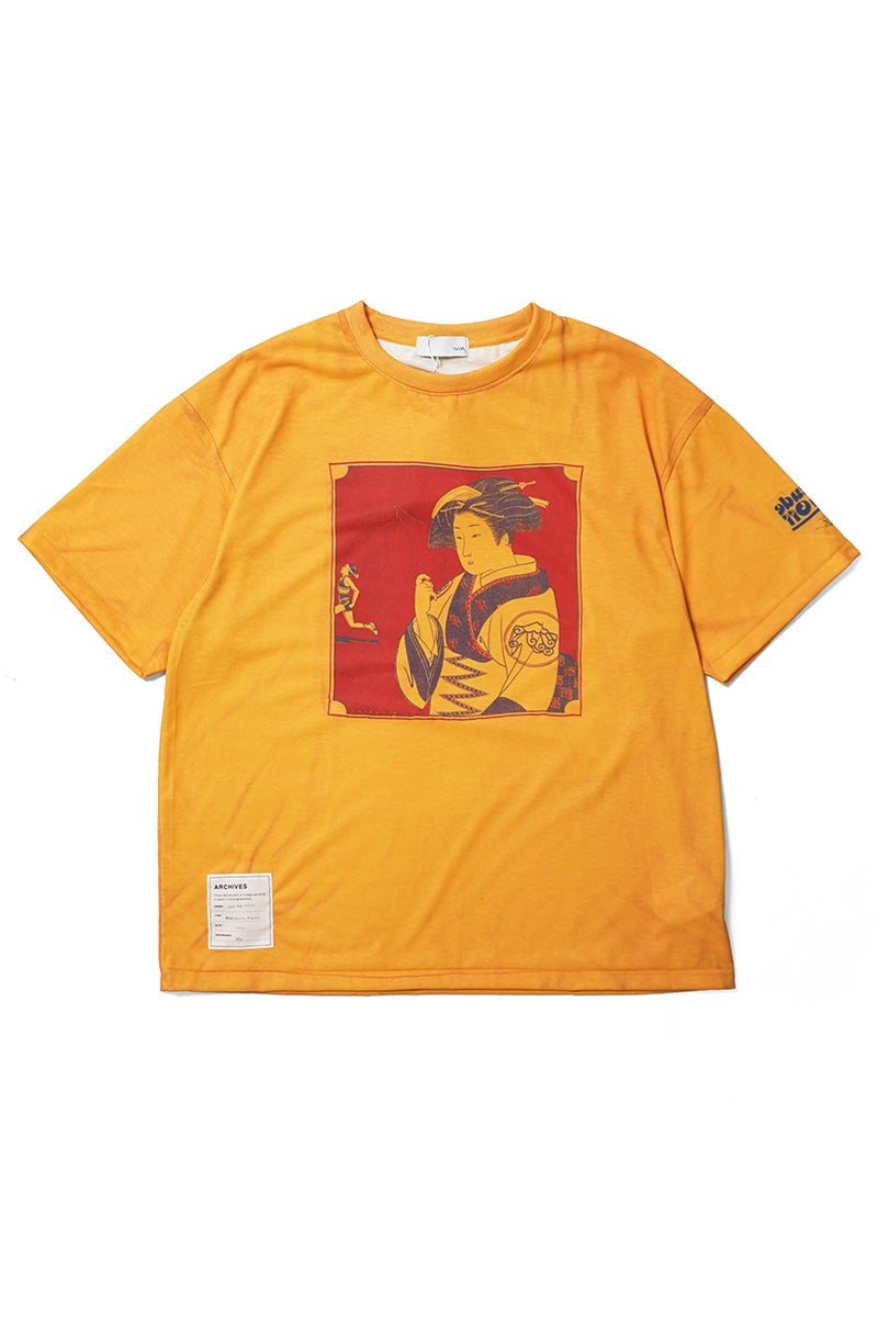 TOLQ(トルク) Trompe l'oeil Inversion T-shirts(S/S) トロンプルイユインベーションTシャツ 26-1211