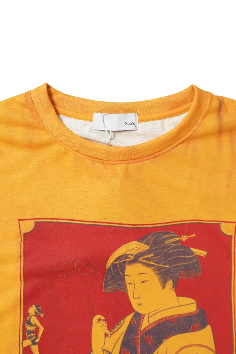 TOLQ(トルク) Trompe l'oeil Inversion T-shirts(S/S) トロンプルイユインベーションTシャツ 26-1211