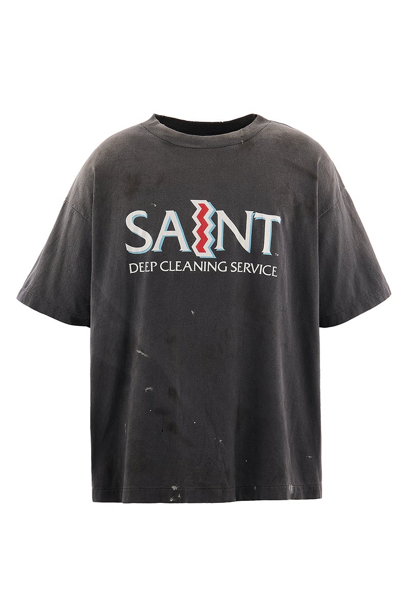 SAINT Mxxxxxx(セントマイケル) SM-MK8-0000-005 / SS T-SHIRT / SAINT BLACK 半袖Tシャツ