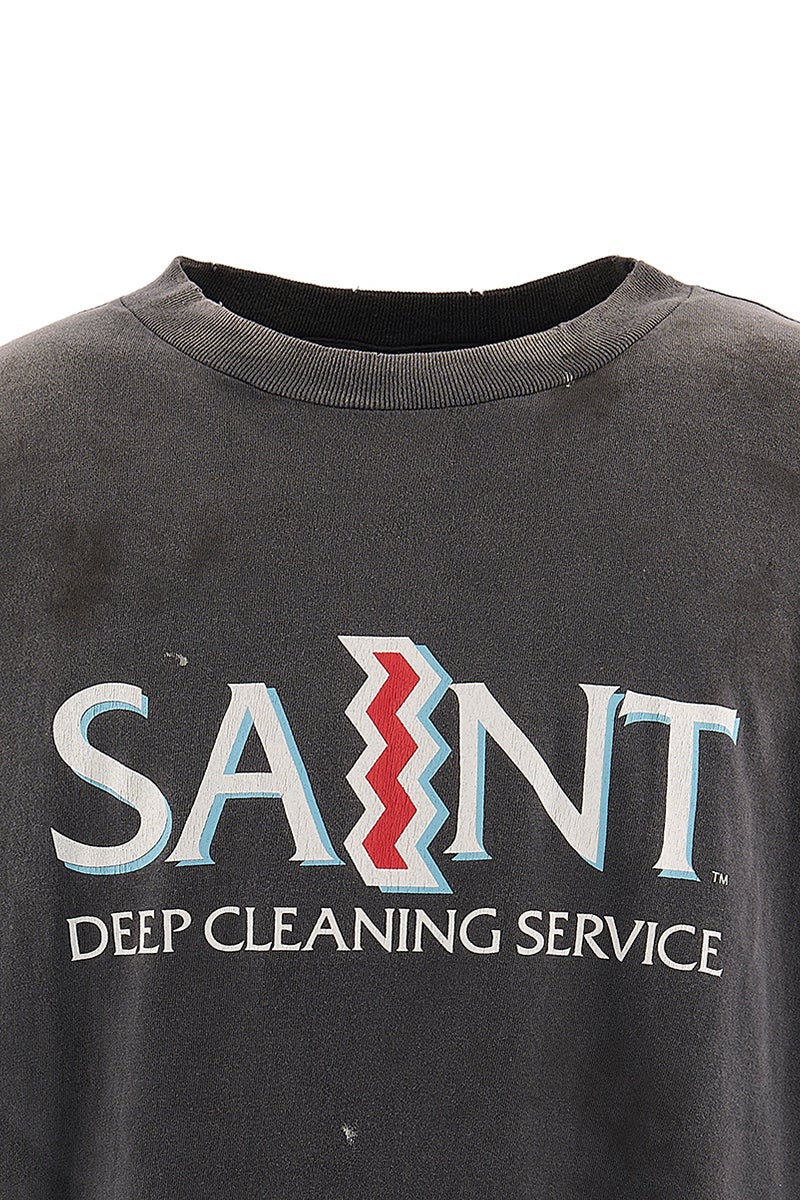 SAINT Mxxxxxx(セントマイケル) SM-MK8-0000-005 / SS T-SHIRT / SAINT BLACK 半袖Tシャツ