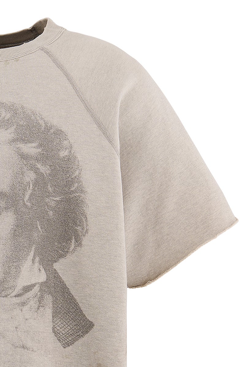 SAINT Mxxxxxx(セントマイケル) SM-MK8-0000-051 / SS CRW NECK SWT / BEETHORVEN GRY クルーネック半袖スウェット ベートーベン