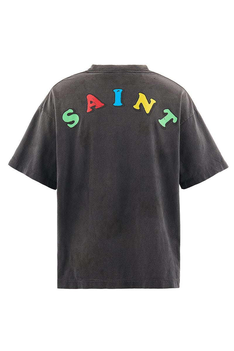 SAINT Mxxxxxx(セントマイケル) SM-MK8-0000-C01 / JR_SS T-SHIRT / VOTE F LIGHT / BLK ジェイミー・リード半袖Tシャツ