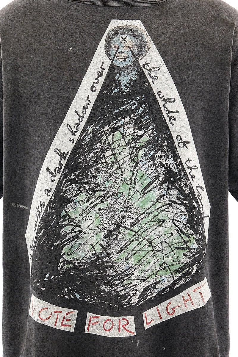 SAINT Mxxxxxx(セントマイケル) SM-MK8-0000-C01 / JR_SS T-SHIRT / VOTE F LIGHT / BLK ジェイミー・リード半袖Tシャツ