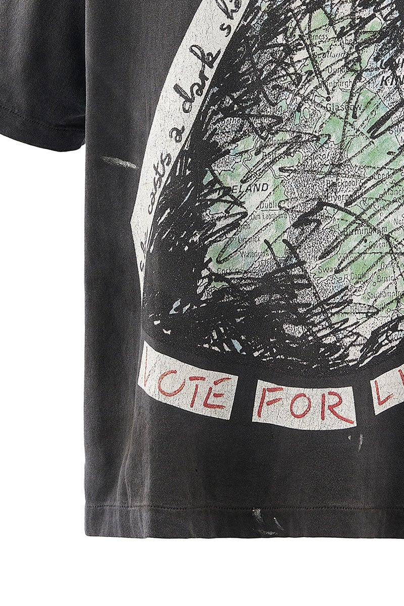 SAINT Mxxxxxx(セントマイケル) SM-MK8-0000-C01 / JR_SS T-SHIRT / VOTE F LIGHT / BLK ジェイミー・リード半袖Tシャツ