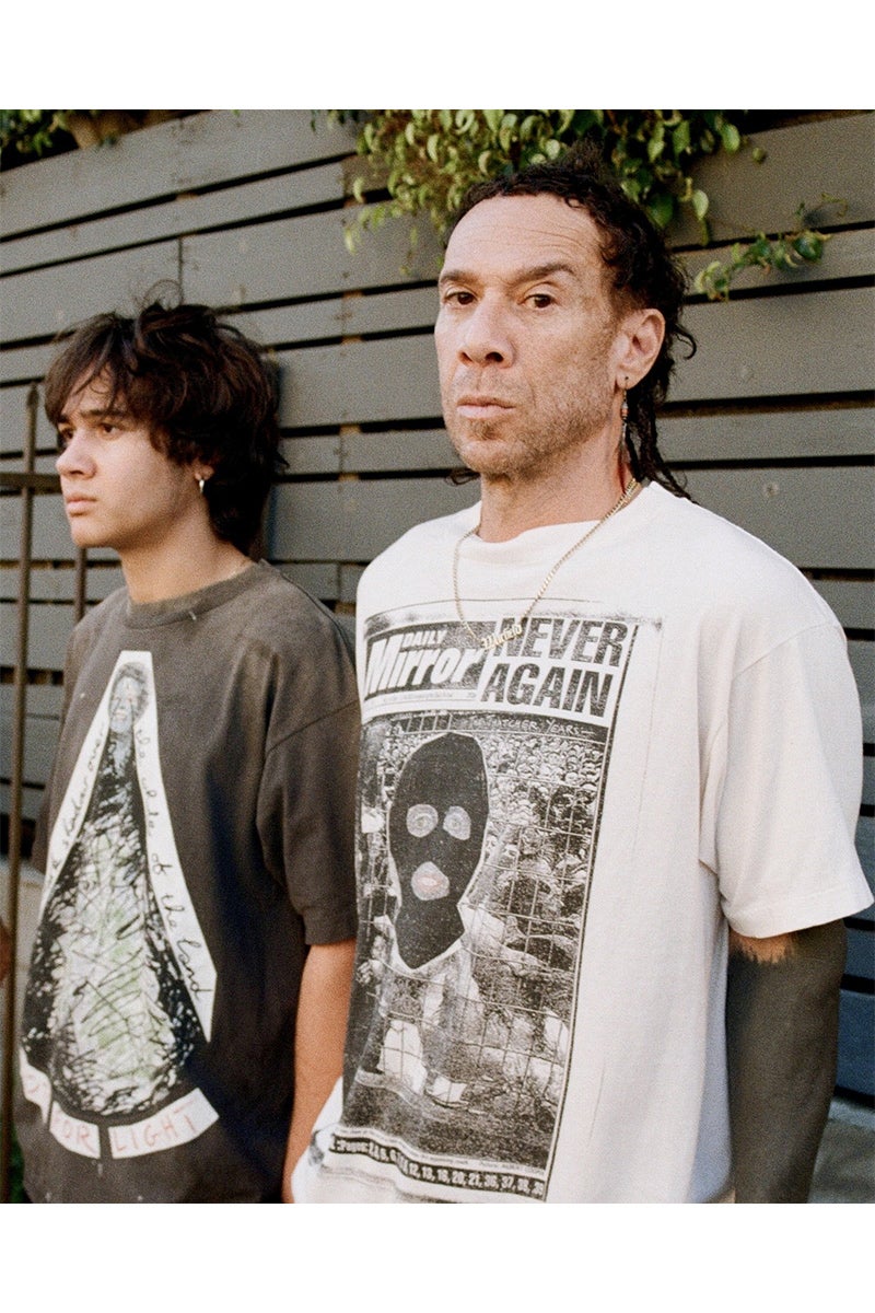 SAINT Mxxxxxx(セントマイケル) SM-MK8-0000-C01 / JR_SS T-SHIRT / VOTE F LIGHT / BLK ジェイミー・リード半袖Tシャツ