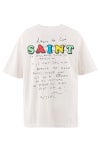 SAINT Mxxxxxx(セントマイケル) SM-MK8-0000-C04 / JR_SS T-SHIRT / E WHITE ジェイミー・リード半袖Tシャツ