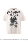 SAINT Mxxxxxx(セントマイケル) SM-MK8-0000-C27 / JL_SS T-SHIRT / IMAGINE PEACE / WHT ジョンレノン半袖Tシャツ イマジン