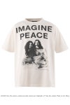 SAINT Mxxxxxx(セントマイケル) SM-MK8-0000-C27 / JL_SS T-SHIRT / IMAGINE PEACE / WHT ジョンレノン半袖Tシャツ イマジン