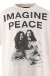 SAINT Mxxxxxx(セントマイケル) SM-MK8-0000-C27 / JL_SS T-SHIRT / IMAGINE PEACE / WHT ジョンレノン半袖Tシャツ イマジン