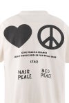 SAINT Mxxxxxx(セントマイケル) SM-MK8-0000-C27 / JL_SS T-SHIRT / IMAGINE PEACE / WHT ジョンレノン半袖Tシャツ イマジン